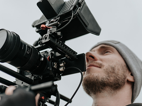 Aparat Fuji i operator Bartek Mania